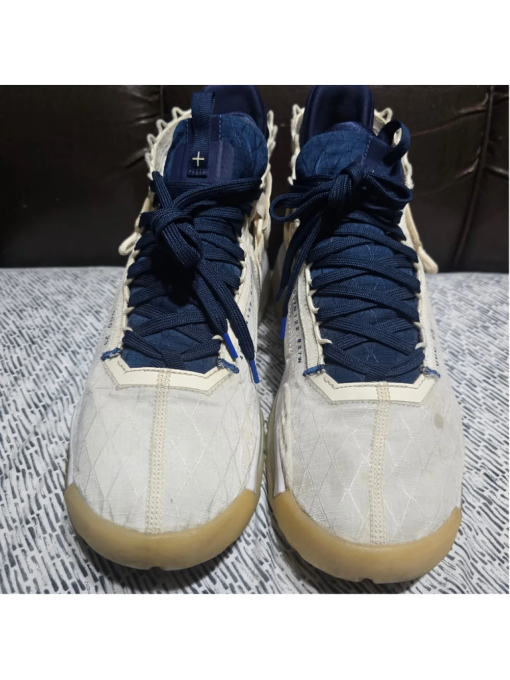Men's Jordan Proto-Max 720 Sneakers Beige and Blue